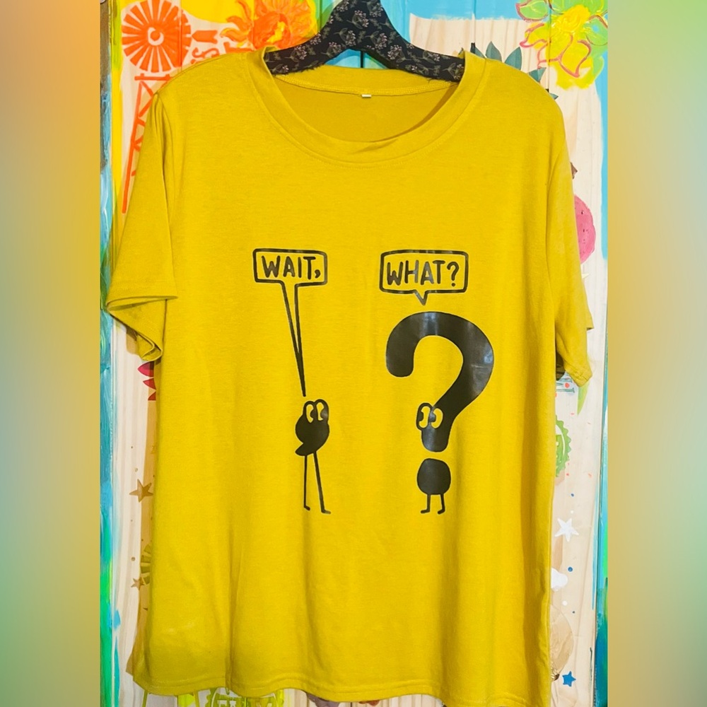 Yellow Graphic Tee